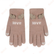 fitted tie-dye women fashion gloves